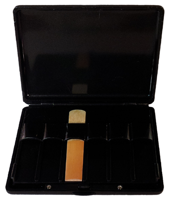 Clarinet Reed Case Black Plastic